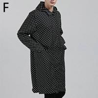 ราคา FUGUINIAO ผู้หญิงเสื้อกันฝนยาวชุดกันฝนผู้ชายเสื้อกันฝน I Mpermeable P Oncho ญี่ปุ่นกันน้ำฝนเคปปกคลุมด้วยผ้าสากล (19767752637)