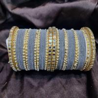 ราคา กำไลอินเดีย งานกำมะหยี่ ไซส์2 8 L (20851666959)