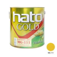 ราคา HATO GOLD MG 111 สีทองอะครีลิค สีน้ำมันอะครีลิค ทองอร่าม สีน้ำมัน สีทอง ทาเหล็ก ทาไม้ ทาปูน ทาพระ ทากรอบรูป 0 946 ลิตร (12422678115)
