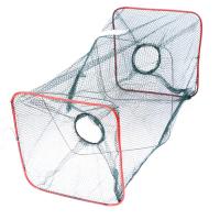 ราคา LANG ตาข่ายจับปลาพับได้กรงดักปลาทำจากเหล็กไนลอนกรงดักปลา (20512072771)