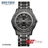 ราคา ลดราคาพิเศษ RHYTHM รึทึ่ม นาฬิกาข้อมือผู้หญิง สายเซรามิก รุ่น C1101C01 C1101C02 C1101C03 C1101C04 (17466676833)