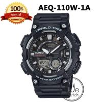 ราคา CASIO ของแท้ รุ่น AEQ 110W AEQ 110BW AEQ 100W นาฬิกาผู้ชาย DIGITAL กล่องและประกัน 1ปี AEQ100 AEQ110 (18993800301)