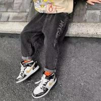 ราคา กางเกงยีนส์เด็กผู้ชาย กางเกงเด็ก ผ้ายีนส์ พับขา QS21 (11043764977)