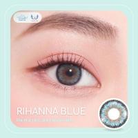 ราคา Angel Zone คอนแทคเลนส์แฟชั่น รุ่น 14 2 Rihanna Blue รุ่นปกติ รายเดือน (20776756179)