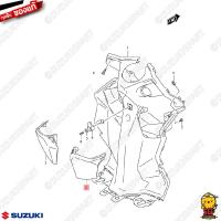 ราคา กล่องเอนกประสงค์ RACK LEG SHIELD แท้ Suzuki Nex 110 Crossover (20813131124)