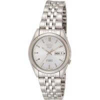 ราคา Seiko Mens SNK355K Seiko 5 Automatic Silver Dial Stainless Steel Watch (19473455680)