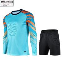 ราคา เสื้อฟุตบอลเครื่องแบบผู้รักษาประตูผู้รักษาประตูฟองน้ำหนาชุดแขนยาวผู้ชายเสื้อเจอร์ซีย์ผู้รักษาประตูออกแบบได้24ชั่วโมงเกมสำหรับเด็ก (18046405286)