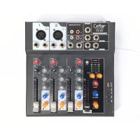 ราคา เครื่องผสมสัญญาณเสียง MIXER Ceflar F4 V2 USB micro sd card TF BLUETOOTH (6207080285)