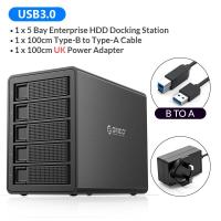 ราคา ORICO 35 Series 5 Bay HDD Docking Station 80TB พร้อม Dual Chip 150W ฮาร์ดไดรฟ์ในตัวสำหรับ2 5 3 5นิ้วฮาร์ดไดรฟ์ (16459989564)