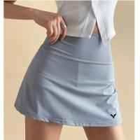 ราคา VICTOR กระโปรงสั้นฟิตเนสสำหรับเด็กผู้หญิงกางเกงกีฬาขาสั้นวิ่งออกกำลังกายวิ่งวิ่งวิ่งออกกำลังกายเอวหลวมกระชับโยคะเทนนิสกระโปรงสั้นแฟชั่นลักษณะดูดซับเหงื่อแห้งเร็วกางเกงกระโปรงเทนนิส (20628118050)