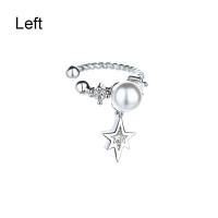 ราคา หนีบกระดูกหูดาวหกแฉกขนาดเล็กสำหรับหนีบกระดูกหูแฟชั่น1ชิ้นมีบุคลิกไข่มุกหูคลิปเป็นประกายคลิปหนีบหูแบบไม่เจาะ (17418224459)