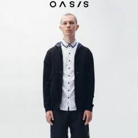 ราคา OASIS เสื้อกันหนาว เสื้อแขนยาว เสื้อแจ็คเก็ต ฮูด เนื้อผ้า cotton 100 รุ่น MJK 1843 สีดำ เทา เขียว เหลือง (20800486172)