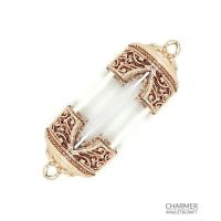 ราคา ตะกรุด ตะกรุดเปล่า ลายไทยสี่แฉก กรอบตะกรุด ปลอกตะกรุด ฝาตะกรุด (19743758367)