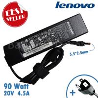ราคา Lenovo Adapter Notebook อะแดปเตอร์ โน้ตบุ๊ค Lenovo Y460 G470 Y450 Y470 G480 G450 20V 4 5A 90W หัวขนาด 5 5 2 5mm คุณภาพสูงมาก รับประกัน 1 ปีเต็ม ของแท้ 100 (1172828169)