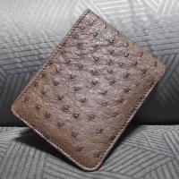 ราคา YouLink Ostrich Leather สำหรับผู้ที่ให้ความสำคัญ หนังนุ่มมือ สีน้ำตาล กระเป๋าสตางค์หนังนกกระจอกเทศ (9546403093)