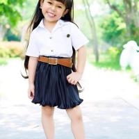 ราคา size M เด็ก 3 4 ปี ชุดนักศึกษาเด็ก เสื้อ กระโปรงพรีท เข็มขัด ชุดนักศึกษาเด็ก ชุดอาชีพเด็ก ชุดแฟนซีเด็ก ชุดแฟนซี เสื้อผ้าเด็ก (12465548735)