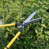 ราคา กรรไกรตัดหญ้า BLK02 แดง ยืดได้ ใบมีดหนาแข็งแรงทนทาน คมกริบ บิ่นยาก ตัดหญ้าสนาม ตัดแต่งพุ่ม ตัดกิ่งไม้ ลับคมให้พร้อม กรรไกรตัดกิ่ง (18014033658)