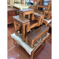 ราคา CProduct โต๊ะหมู่บูชา หมู่5หน้า5โต๊ะบูชาพระไม้สักเเท้ โต๊ะพระ โต๊ะเอนกประสงค์ หิ้งพระไม้สัก สีสักน้ำตาลด้านกึ่งเงา (734806484)