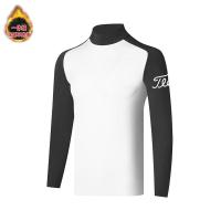 ราคา เสื้อผ้ากอล์ฟแบบใหม่สำหรับฤดูใบไม้ผลิและฤดูใบไม้ร่วงเสื้อคอกลมผู้ชายแฟชั่นแขนยาวเข้ารูประบายเหงื่อและดูดซับความชื้น golf เสื้อเจอร์ซีย์ (21025255371)