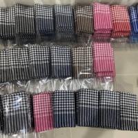 ราคา ขายส่ง 20 ผืน ผ้าขาวม้า ลายสก็อต ตรารถไฟ เย็บริมสำเร็จ ขนาด 75x175 ซม (15733854958)