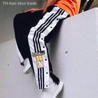 ราคา กางเกง Adidas women sport pants blackpink jennie rose กางเกงเอวสูงขายาวผู้หญิงแฟชั่น กางเกงขากว้างเอวยางยืด กางเกงขากระบอก กางเกงทรงหลวมลำลองเกาหลี สีดำ (9462002480)