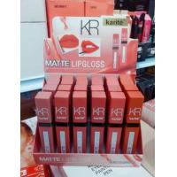ราคา Karite NO 7890 47 Matte lip Gloss Crystal color liquid lip blam 24pcs in a box (17413498546)