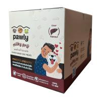 ราคา ยกล่อง12ซอง นมแพะอัดเม็ดเสริมโปรไบโอติก Pawly Milky Pro (17506031393)