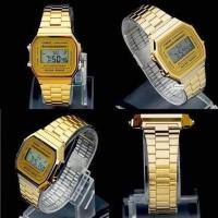 ราคา ของแท้100 คาสิโอ นาฬิกาข้อมือ Casio Standard A168WG 9W Gold สีทอง ประกัน1ปี ร้าน Time4You T4U (967468461)