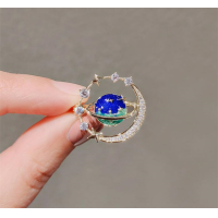 ราคา เครื่องประดับแฟชั่นมีเข็มกลัดเพชรสีทองฝังเพชรดีไซน์เฉพาะสไตล์เกาหลีเครื่องประดับอัญมณีเครื่องประดับสำหรับสุภาพสตรี (19220399396)