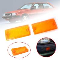 ราคา ฝาไฟหรี่กันชน ฝาไฟเลี้ยวกันชน ฝาไฟกันชน รุ่น นิสสัน ซันนี่ NISSAN SUNNY B11 ปี 1982 1984 สีส้ม 2 ชิ้น (4065426782)