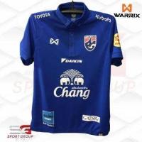 ราคา Warrix เสื้อโปโลทีมชาติไทย เฟล็กส์ หน้า หลัง พร้อมสปอนเซอร์เต็มตัว งาน DIY (9761540706)