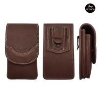 ราคา Delonchi 2ช่อง กระเป๋าเหน็บเอว กระเป๋าใส่โทรศัพท์ร้อยเข็มขัดหนังวัวแท้ (17946402196)