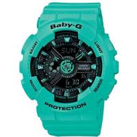 ราคา Casio Baby G นาฬิกาสายเรซินสำหรับผู้หญิง BA 111 3A (17547267709)