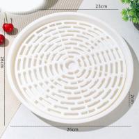 ราคา ที่ระบายน้ำจานผลไม้พลาสติกพร้อมอ่างล้างจานถาดจุ่มตะกร้ากรองลูกปัดหลากสีชั้นสำหรับตะกร้าใส่ของผลไม้ (20954506555)