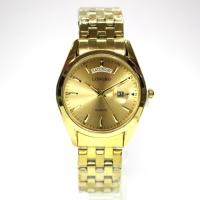 ราคา ใหม่ล่าสุด นาฬิกาข้อมือชาย LONBO เรือนและสายทอง3ไมครอน วัน วันที่ สไตล์คลาสสิค เรียบหรู กันน้ำ100 ส่งไว ส่งเร็ว (20703011836)