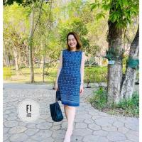 ราคา เดรสผ้าฝ้าย เสื้อผ้าฝ้ายผู้หญิง เสื้อผ้าฝ้ายพื้นเมือง เสื้อผ้าฝ้ายแฟชั่น FI (19246350884)