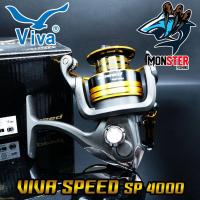 ราคา รอกตกปลา รอกสปินนิ่ง VIVA รุ่น Speed Series มาพร้อมแขนแต่ง BLACK GOLD (3758242145)