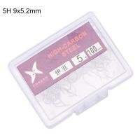 ราคา TONGBAO01 ตะขอเบ็ดตกปลา100ชิ้นตะขออุปกรณ์ตกปลาแบบตะขอ (19527131624)