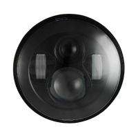 ราคา LightไฟLEDของรถจักรยานยนต์ LightไฟLEDของรถยนต์ Auxbeam 1 ชิ้น 7 ไฟหน้ารถจักรยานยนต์สีดำHi LoหลอดไฟLED (3683236135)