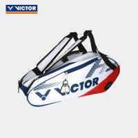 ราคา High end VICTOR victory badminton bag simple 6 pack rectangular long net feather bag BR21FH Chong series (20057575227)