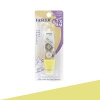 ราคา เทปลบคำผิดฟาสเตอร์ Faster ขนาด 4 2 มม มี 7 สี รุ่น C648 และ C658 เทปลบคำผิดโปรไลน์ พลัส เปลี่ยนไส้ได้ Faster corecttion tape เทปลบ faster เทปลบฟาสเตอร์ (8085274957)