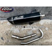 ราคา ชุดท่อEVO Project racing พร้อมคอแสตนเลสตรงรุ่นClick160 Pcx160 (20878234157)