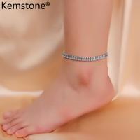 ราคา Kemstone Zircon ชุบทองเงินผู้หญิงสร้อยข้อเท้าสร้อยข้อเท้าผู้หญิงของขวัญเครื่องประดับของผู้หญิง (20585022211)