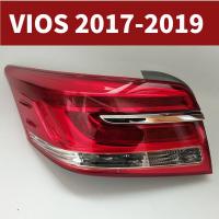 ราคา Toyota Vios ncp150 2017 2018 เสื้อ ไฟท้าย ไฟท้าย แต่ง ไฟท้ายไฟเบรค ไฟเลี้ยว Taillamp Taillight ไฟท้าย พร้อมทับทิม ไฟท้ายกันชนหลังสําหรับ ทับทิมในฝาท้ายไฟท้าย (17345854676)