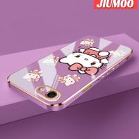 ราคา เคส JIUMOO สำหรับ OPPO A83 A71 A71K A37 A37F A39 A57 2016 A57T เคสการ์ตูนน่ารักลายฮัลโหลคิตตี้ขอบสี่เหลี่ยมชุบเคสมือถือแฟชั่นหรูหรากล่องกันกระแทกป้องกันเลนส์กล้องซิลิโคนนิ่ม (20826218561)