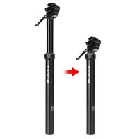 ราคา Dropper Seatpost 125mm Cableless Aluminum Alloy External Routing Hydraulic Dropper Post Quick Adjust Bike Accessories Cycling Supplies for yclists easy to use (20680472855)