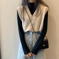 ราคา groove grace เสื้อไหมพรมแขนสั้น เสื้อไหมพรมกันหนาว เสื้อไหมพรมแฟชั่น เสื้อกั๊กไหมพรม เสื้อกั๊ก ย้อนยุค 2010 (20306172719)