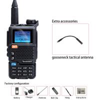 ราคา Quansheng UV5Rplus Full Band Aviation Band Hand Held Outdoor Automatic One Button Frequency Matching Go On Road Tr (20344461720)