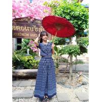 ราคา ชุดเดรส2ชิ้น ผ้าฝ้ายหมักโคลนพิมพ์ลาย (19436127513)