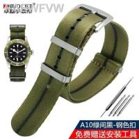 ราคา ดั้งเดิม2023 สายไนลอนซูลูนุ่มคุณภาพสูงสำหรับ Omega 007เจมส์บอนด์ Tissot สายรัดนาฬิกากีฬาอเนกประสงค์อุปกรณ์เสริมสำหรับผู้ชายขนาด20 22มม (19894822169)